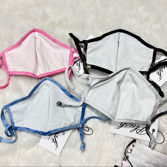 Plush Apparel x Revolve Set of 6 Reusable Face Masks - Picture 9 of 13